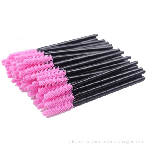 Wholesale Silicone Small Mascara Brush Makeup Disposable
